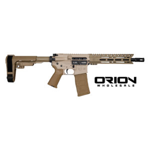 DIAMONDBACK DB15 5.56 PSTL 10" BRL TWO TONE MCMILLAN TAN/FDE 1-30RD PMAG SBA3 BRACE