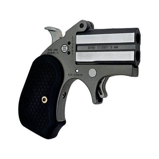 BOND ARMS STUBBY 9MM SS 2.2" FS B6 Grip#